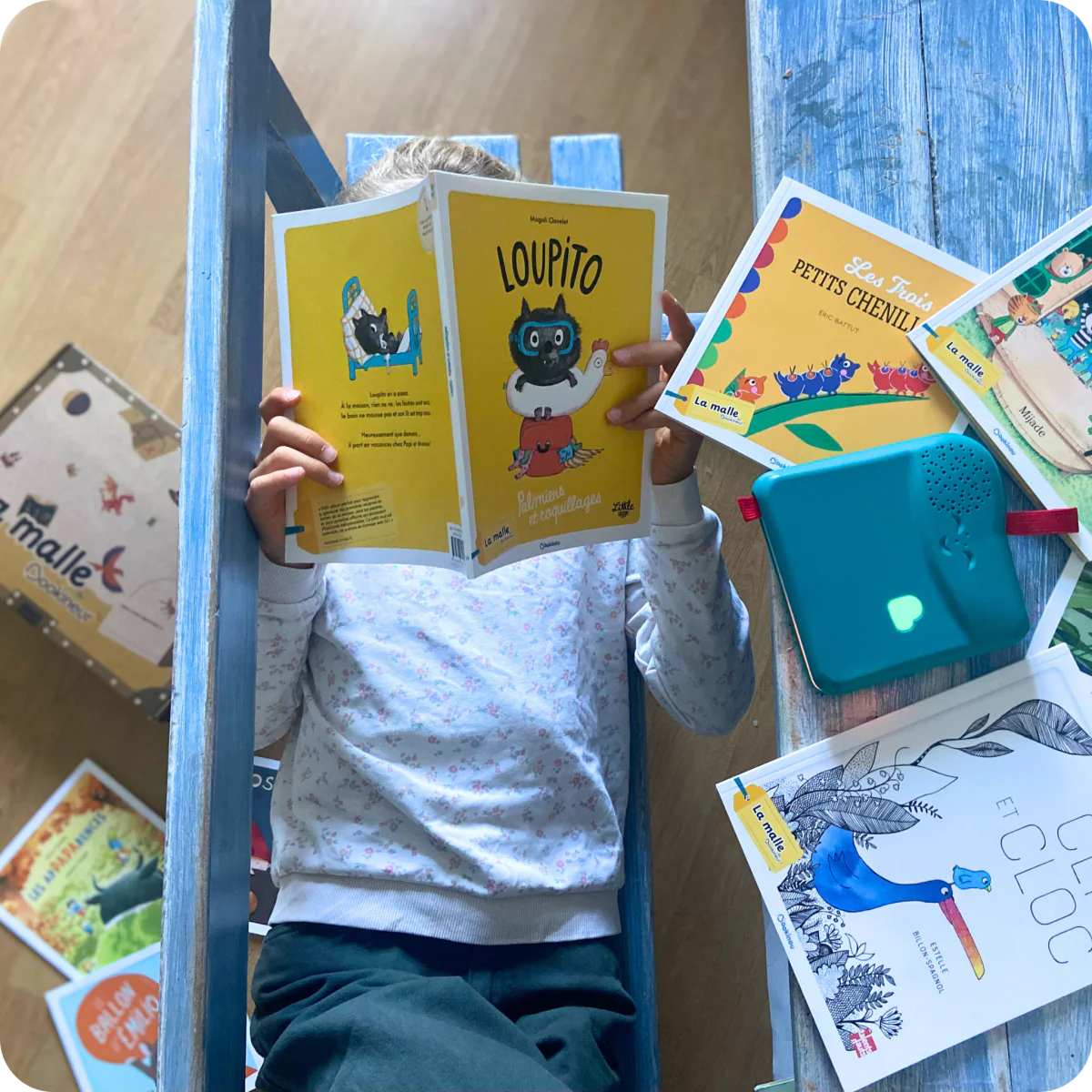 Pack lecteur Bookinou + Malle du Bookineur 3 - 4 ans - Image 3